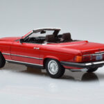 Mercedes 450 SL R107 Versión US Rojo Norev 1:18 - image 7 of 8