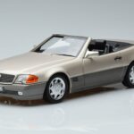 Mercedes 500 SL R129 Smoke Plata Norev 1:18 183719 Metal
