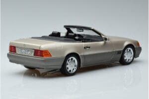 Mercedes 500 SL R129 Smoke Plata Norev 1:18 183719 Metal - imagen 3 de 7