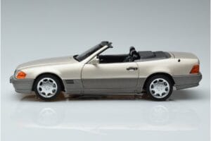Mercedes 500 SL R129 Smoke Plata Norev 1:18 183719 Metal - imagen 4 de 7