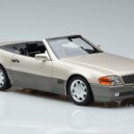 Mercedes 500 SL R129 Smoke Plata Norev 1:18 183719 Metal - image 5 of 7
