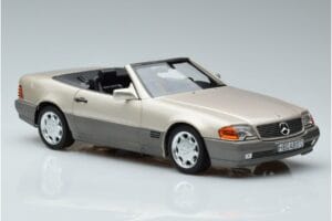 Mercedes 500 SL R129 Smoke Plata Norev 1:18 183719 Metal - imagen 5 de 7