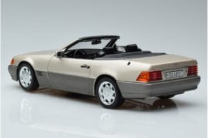 Mercedes 500 SL R129 Smoke Plata Norev 1:18 183719 Metal - imagen 6 de 7