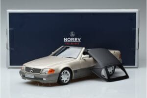 Mercedes 500 SL R129 Smoke Plata Norev 1:18 183719 Metal - imagen 7 de 7