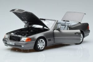 Mercedes 500 SL R129 Gris Metálico Norev 1:18 183715 Metal - imagen 2 de 7
