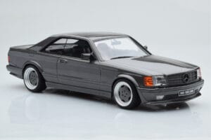 Mercedes 560 SEC C126 AMG Wide Body Gris Otto 1:18 OT823 Resina - imagen 4 de 6