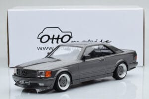 Mercedes 560 SEC C126 AMG Wide Body Gris Otto 1:18 OT823 Resina - imagen 6 de 6