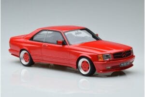 Mercedes 560 SEC W126 Widebody Rojo Otto 1:18 OT995 Resina - imagen 4 de 6