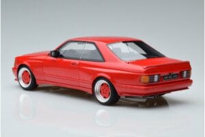 Mercedes 560 SEC W126 Widebody Rojo Otto 1:18 OT995 Resina - imagen 5 de 6