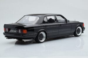 Mercedes 560 SEL AMG W126 Obsidian Negro Otto 1:18 OT297 Resina - imagen 2 de 6