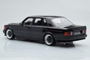 Mercedes 560 SEL AMG W126 Obsidian Negro Otto 1:18 OT297 Resina - imagen 5 de 6