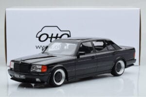 Mercedes 560 SEL AMG W126 Obsidian Negro Otto 1:18 OT297 Resina - imagen 6 de 6