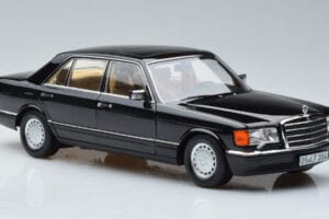 Mercedes 560 SEL W126 Negro Norev 1:18 183793 Metal - imagen 5 de 7