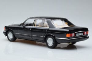 Mercedes 560 SEL W126 Negro Norev 1:18 183793 Metal - imagen 6 de 7