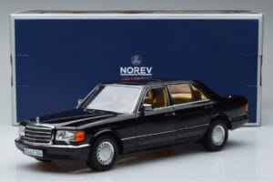 Mercedes 560 SEL W126 Negro Norev 1:18 183793 Metal - imagen 7 de 7