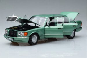 Mercedes 560 SEL W126 Verde Claro Norev 1:18 183469 Metal - imagen 2 de 7