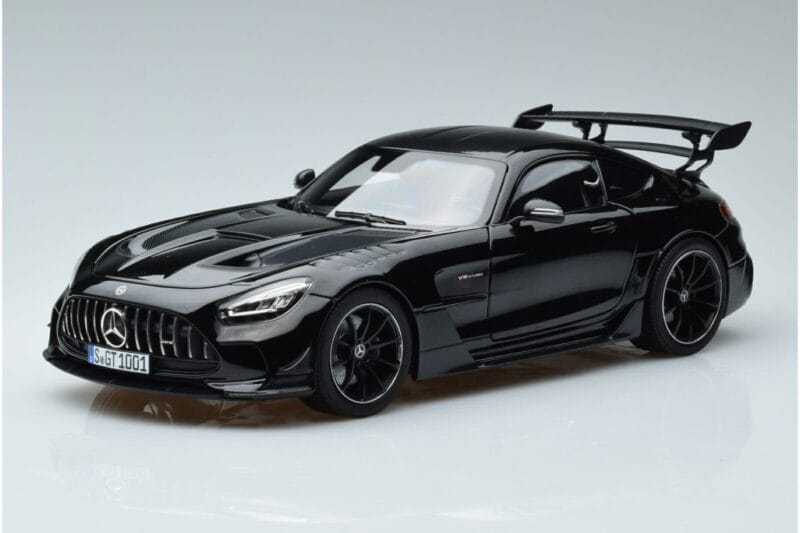 Mercedes AMG GT C190 Black Series Negro Norev 1:18 183900 Metal