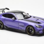Mercedes AMG GT Black Series Morado Asia Exclusive Norev 1:18 - image 6 of 8