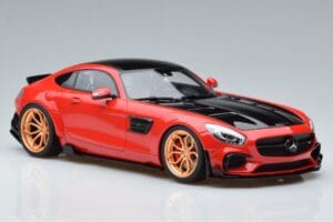 Mercedes AMG GT Prior Design C190 Rojo GT Spirit 1:18 ZM104 Resina - imagen 4 de 6