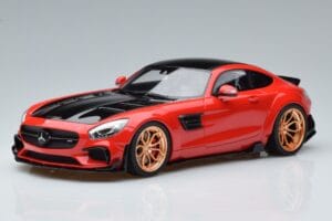 Mercedes AMG GT Prior Design C190 Rojo GT Spirit 1:18 ZM104 Resina