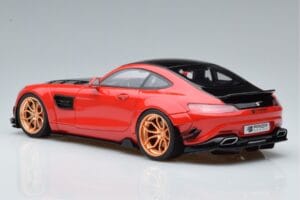 Mercedes AMG GT Prior Design C190 Rojo GT Spirit 1:18 ZM104 Resina - imagen 5 de 6