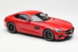 Mercedes AMG GT C190 Rojo Norev 1:18 183496 Metal - imagen 6 de 8