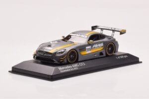 Mercedes AMG GT3 Presentation IAA 2015 Minichamps 1:43 437163096 Metal - imagen 2 de 4