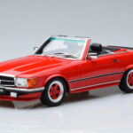 Mercedes AMG SL500 R107 Rojo Otto 1:18
