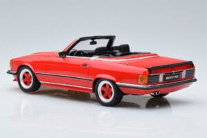 Mercedes AMG SL500 R107 Rojo Otto 1:18 OT962 Resina - imagen 5 de 6