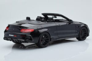 Mercedes Brabus 650 Descapotable Negro GT Spirit 1:18 GT206 Resina - imagen 2 de 6