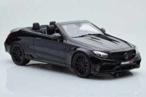 Mercedes Brabus 650 Descapotable Negro GT Spirit 1:18 GT206 Resina - imagen 4 de 6