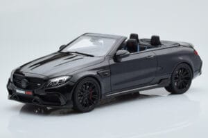 Mercedes Brabus 650 Descapotable Negro GT Spirit 1:18 GT206