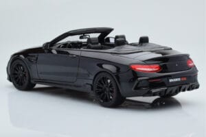 Mercedes Brabus 650 Descapotable Negro GT Spirit 1:18 GT206 Resina - imagen 5 de 6