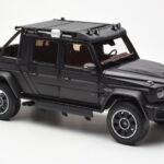 Mercedes Brabus G800 W463 Adventure XLP Night Negro Magno Almost Real 1:18 860525 - image 6 of 8
