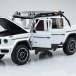 Mercedes Brabus G800 W464 Adventure XLP Polar Blanco Almost Real 1:18 - image 2 of 8