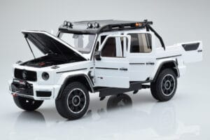 Mercedes Brabus G800 W464 Adventure XLP Polar Blanco Almost Real 1:18 860524 Metal - imagen 2 de 8
