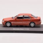 Mercedes C-Class W202 C220 Naranja Metálico Dealer Edition Minichamps 1:43