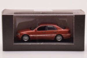 Mercedes C-Class W202 C220 Naranja Metálico Dealer Edition Minichamps 1:43 B66005747 Metal - imagen 4 de 4