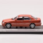 Mercedes C-Class W202 C240 Naranja Metálico Minichamps 1:43