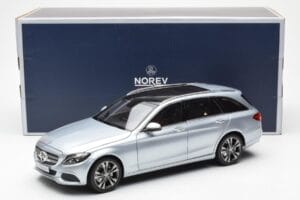 Mercedes C-Class W205 T-Model Plata Asia Exclusive Norev 1:18 183865 Metal - imagen 8 de 8