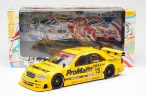 Mercedes C-Class W202 #15 Ommen DTM 1994 UT Models 1:18 180943315 Metal - imagen 6 de 6