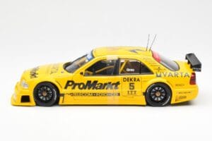 Mercedes C-Class W202 #5 Team Zakspeed Grau DTM 1995 UT Models 1:18 180953305 Metal - imagen 3 de 6