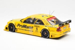 Mercedes C-Class W202 #5 Team Zakspeed Grau DTM 1995 UT Models 1:18 180953305 Metal - imagen 5 de 6