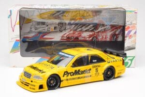Mercedes C-Class W202 #5 Team Zakspeed Grau DTM 1995 UT Models 1:18 180953305 Metal - imagen 6 de 6