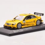 Mercedes C-Class W204 DTM Deutsche Post AMG Mercedes #17 D. Coulthard DTM 2010 Minichamps 1:43 - image 2 of 4