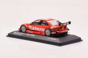 Mercedes C-Class W204 DTM Stern AMG Mercedes #17 M. Lauda DTM 2009 Minichamps 1:43 400093817 Metal - imagen 3 de 4
