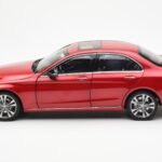 Mercedes C-Class W205 Rojo Metálico Asia Exclusive Norev 1:18 - image 4 of 8