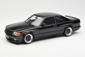 Mercedes 560 SEC C126 AMG Widebody Negro Otto 1:18 OT187