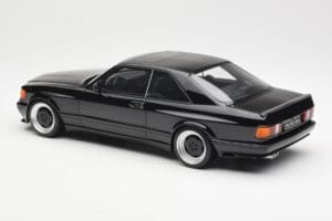 Mercedes 560 SEC C126 AMG Widebody Negro Otto 1:18 OT187 Resina - imagen 5 de 6