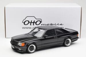 Mercedes 560 SEC C126 AMG Widebody Negro Otto 1:18 OT187 Resina - imagen 6 de 6